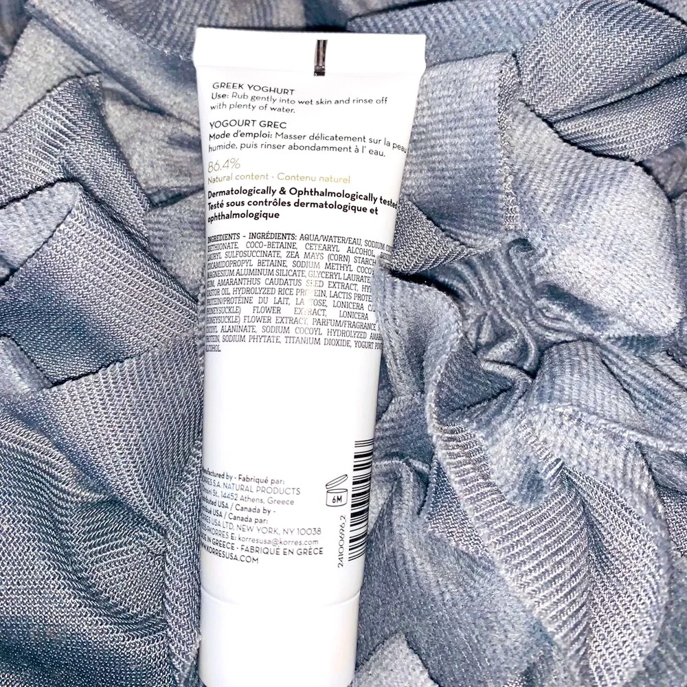 Korres Greek Yoghurt Foaming Cream Cleanser